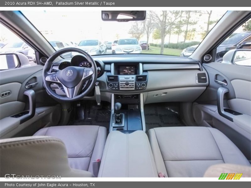 Palladium Silver Metallic / Taupe 2010 Acura RDX SH-AWD