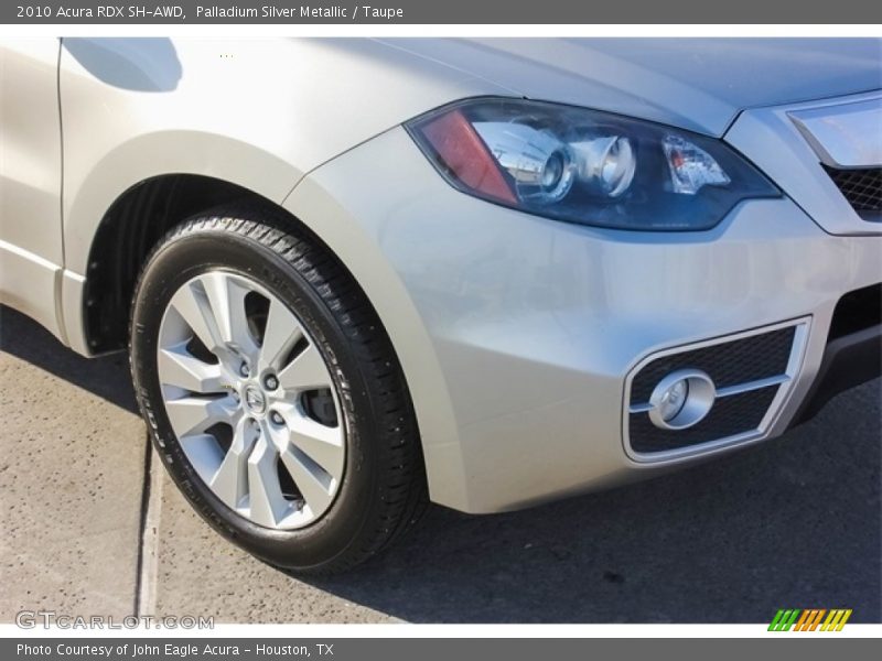 Palladium Silver Metallic / Taupe 2010 Acura RDX SH-AWD