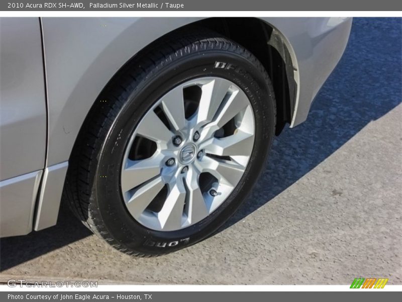 Palladium Silver Metallic / Taupe 2010 Acura RDX SH-AWD