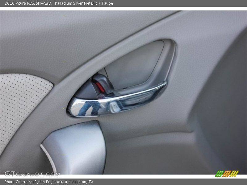 Palladium Silver Metallic / Taupe 2010 Acura RDX SH-AWD