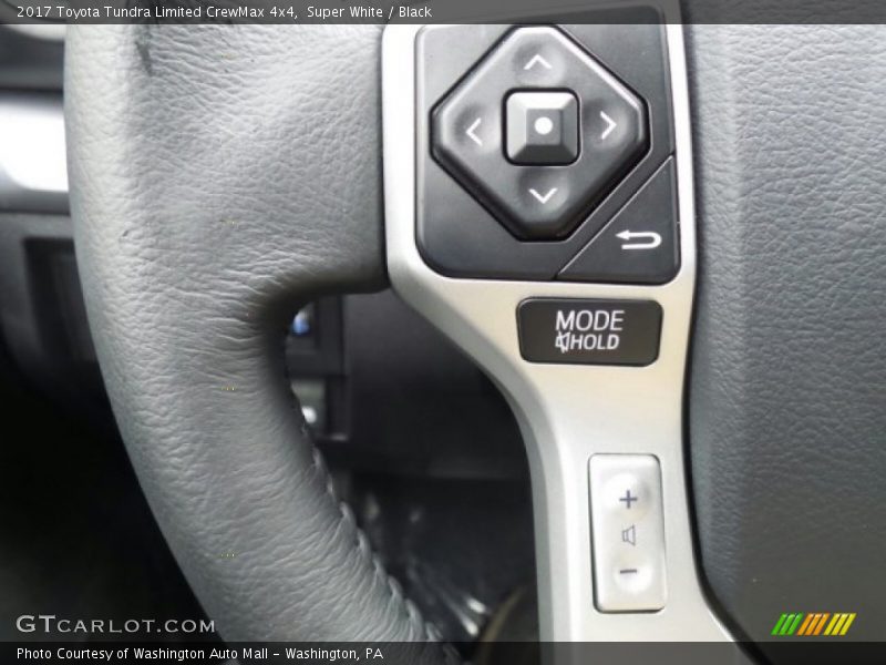 Super White / Black 2017 Toyota Tundra Limited CrewMax 4x4