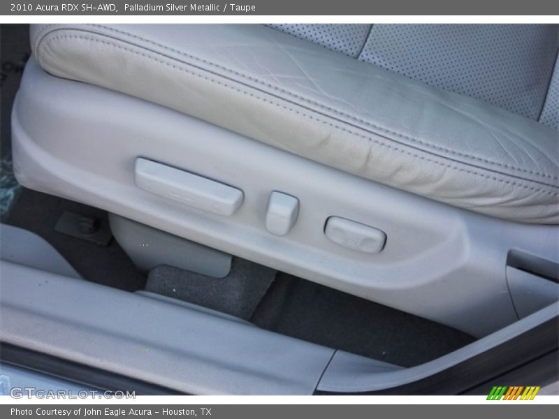 Palladium Silver Metallic / Taupe 2010 Acura RDX SH-AWD
