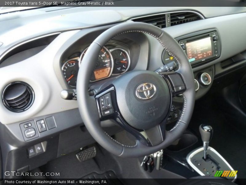 Dashboard of 2017 Yaris 5-Door SE