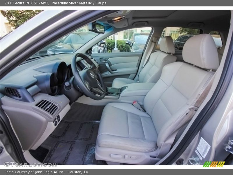 Palladium Silver Metallic / Taupe 2010 Acura RDX SH-AWD
