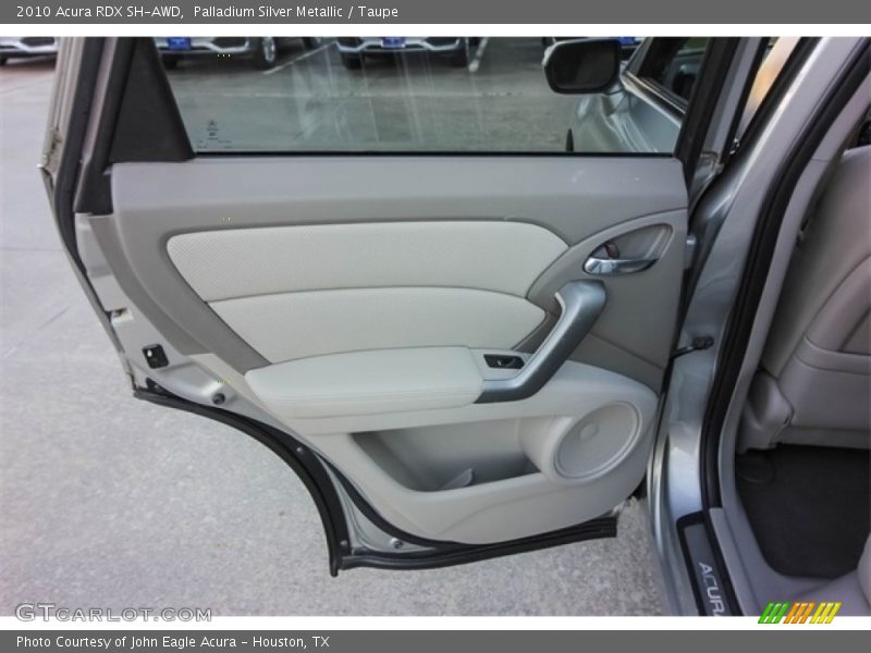 Palladium Silver Metallic / Taupe 2010 Acura RDX SH-AWD