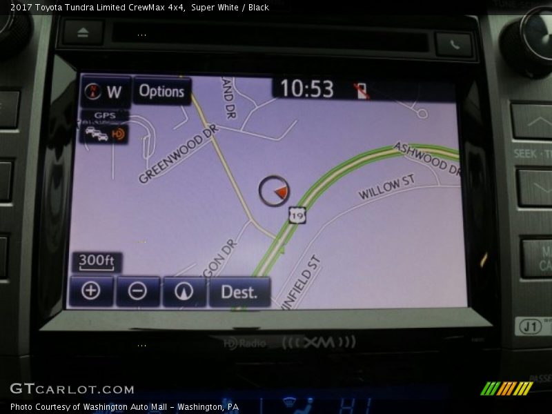Super White / Black 2017 Toyota Tundra Limited CrewMax 4x4