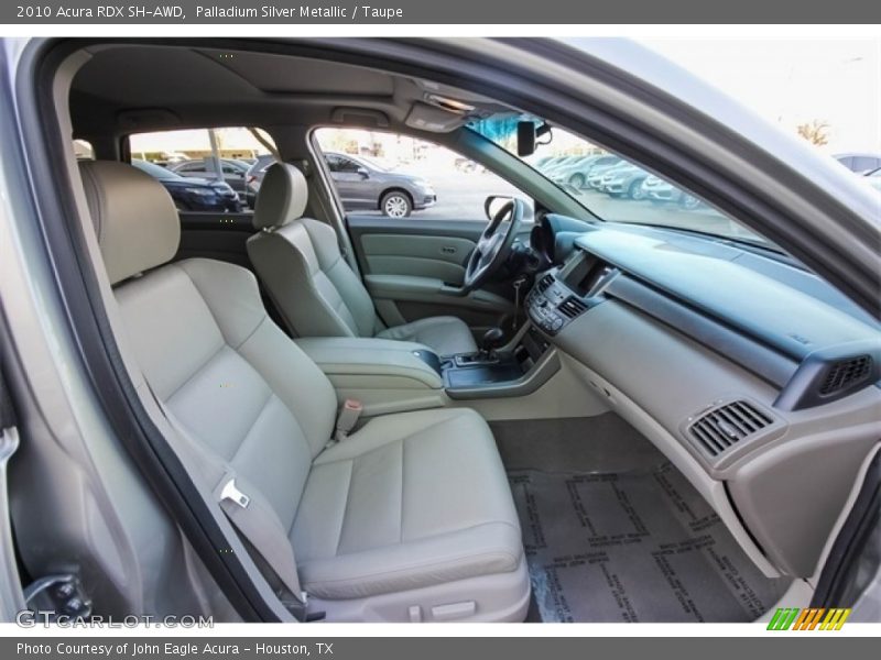 Palladium Silver Metallic / Taupe 2010 Acura RDX SH-AWD