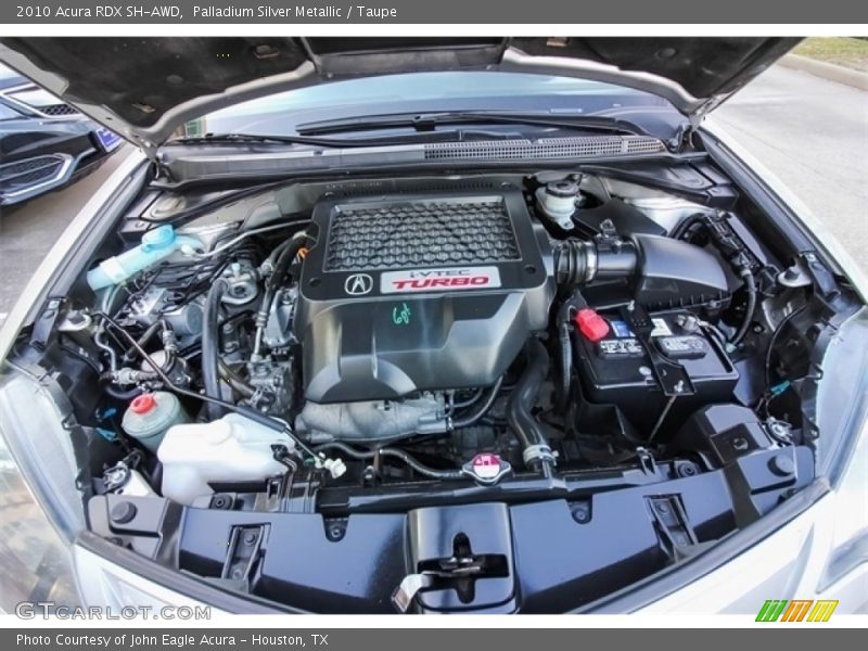 Palladium Silver Metallic / Taupe 2010 Acura RDX SH-AWD