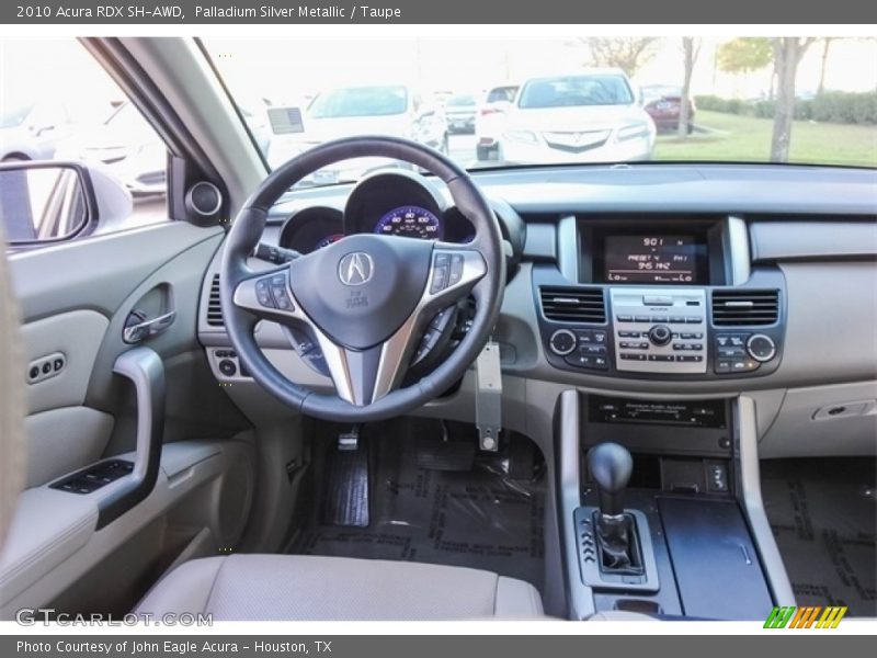 Palladium Silver Metallic / Taupe 2010 Acura RDX SH-AWD