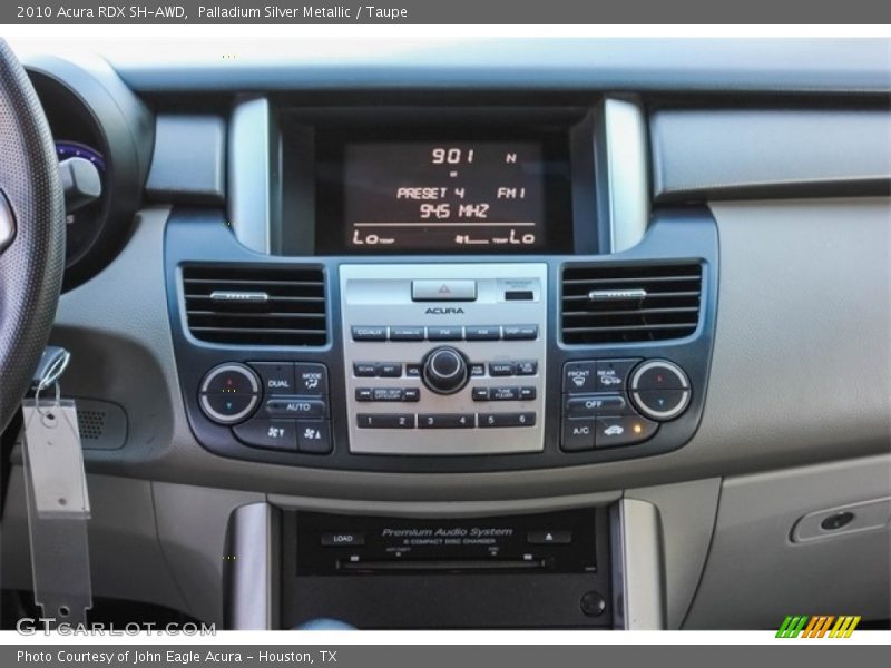 Palladium Silver Metallic / Taupe 2010 Acura RDX SH-AWD