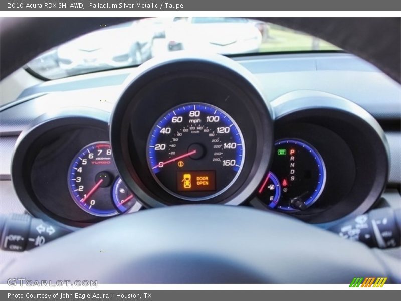 Palladium Silver Metallic / Taupe 2010 Acura RDX SH-AWD