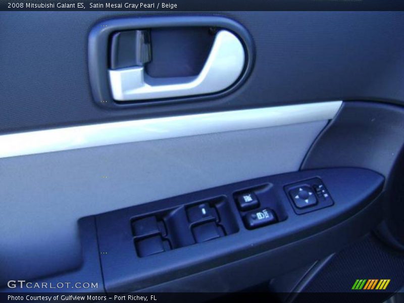 Satin Mesai Gray Pearl / Beige 2008 Mitsubishi Galant ES