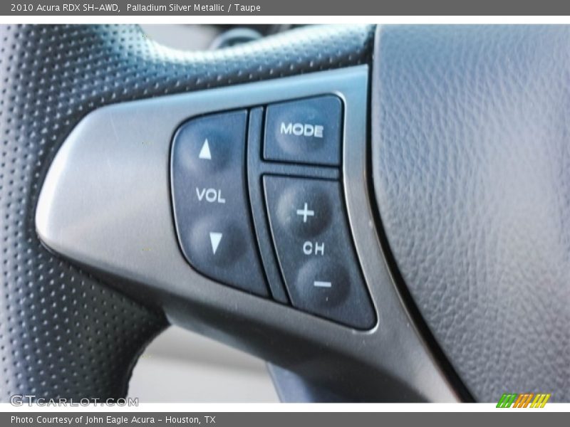 Palladium Silver Metallic / Taupe 2010 Acura RDX SH-AWD