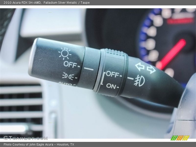 Palladium Silver Metallic / Taupe 2010 Acura RDX SH-AWD