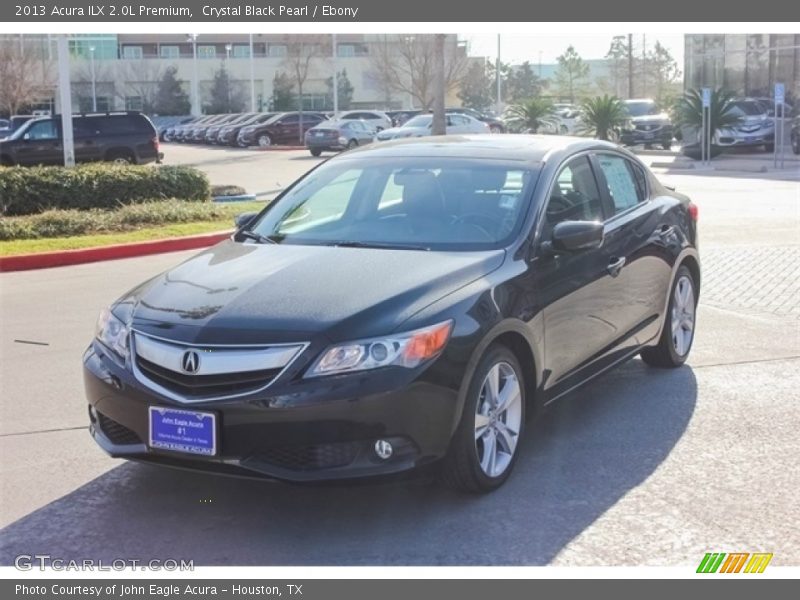 Crystal Black Pearl / Ebony 2013 Acura ILX 2.0L Premium