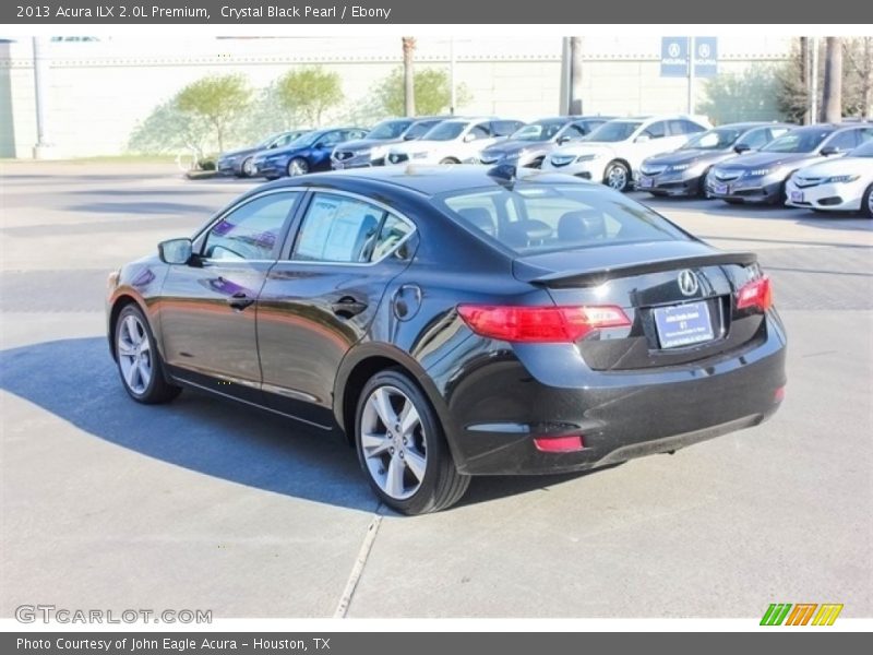 Crystal Black Pearl / Ebony 2013 Acura ILX 2.0L Premium