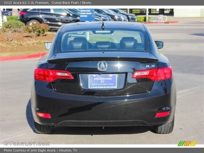 Crystal Black Pearl / Ebony 2013 Acura ILX 2.0L Premium