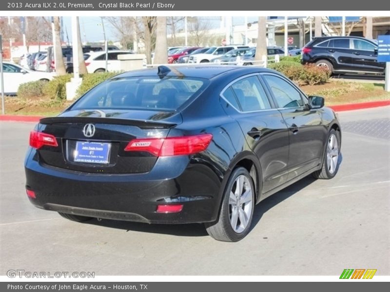 Crystal Black Pearl / Ebony 2013 Acura ILX 2.0L Premium