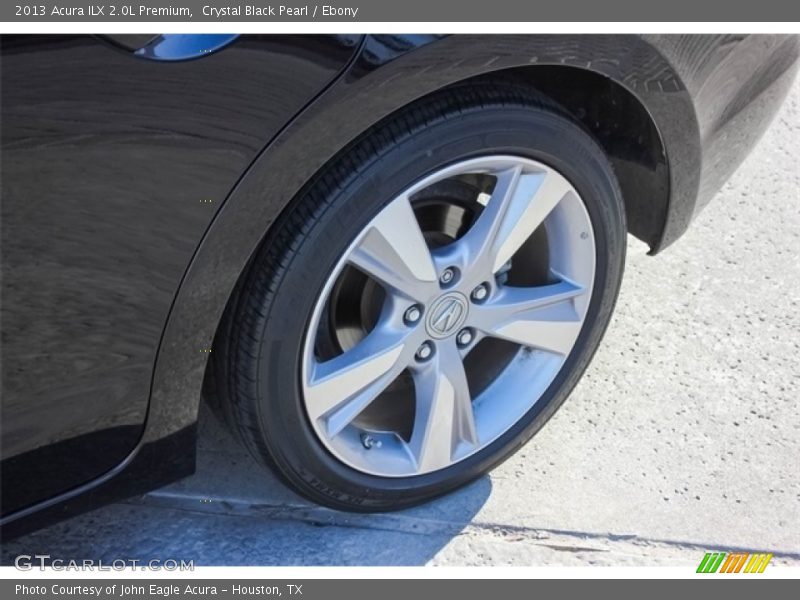 Crystal Black Pearl / Ebony 2013 Acura ILX 2.0L Premium