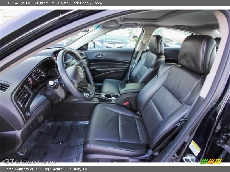 Crystal Black Pearl / Ebony 2013 Acura ILX 2.0L Premium