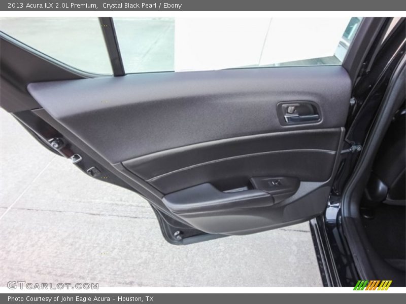 Crystal Black Pearl / Ebony 2013 Acura ILX 2.0L Premium