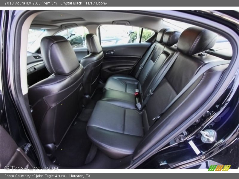 Crystal Black Pearl / Ebony 2013 Acura ILX 2.0L Premium