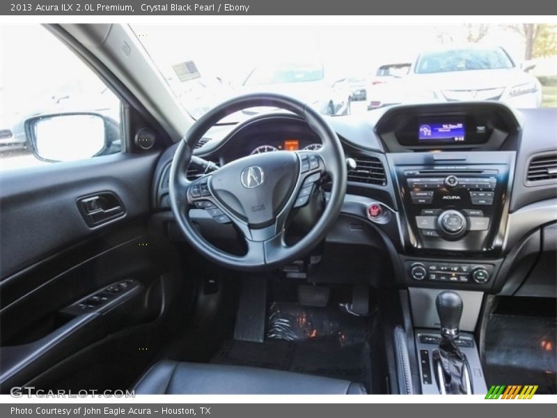 Crystal Black Pearl / Ebony 2013 Acura ILX 2.0L Premium