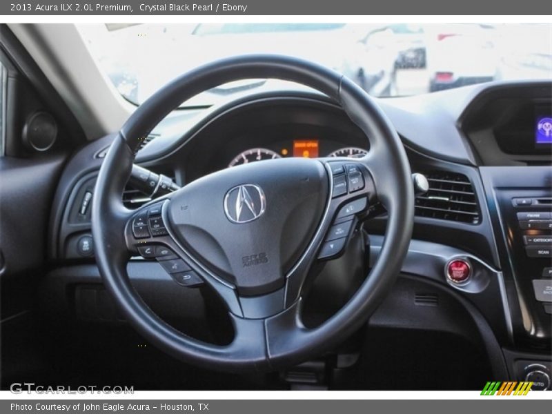 Crystal Black Pearl / Ebony 2013 Acura ILX 2.0L Premium