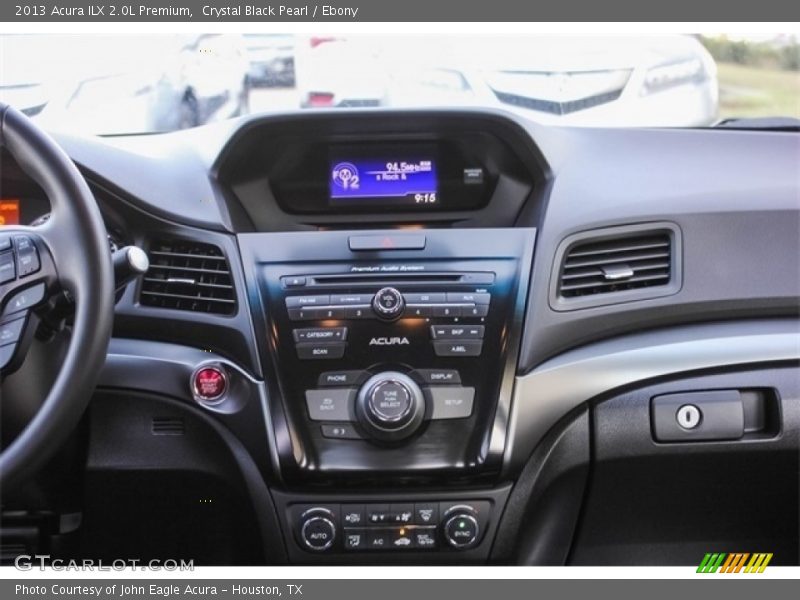 Crystal Black Pearl / Ebony 2013 Acura ILX 2.0L Premium