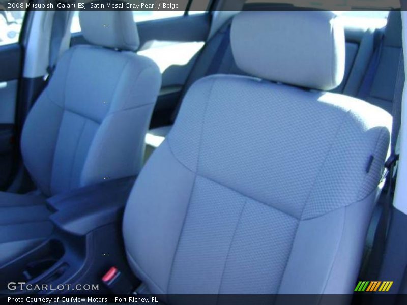 Satin Mesai Gray Pearl / Beige 2008 Mitsubishi Galant ES