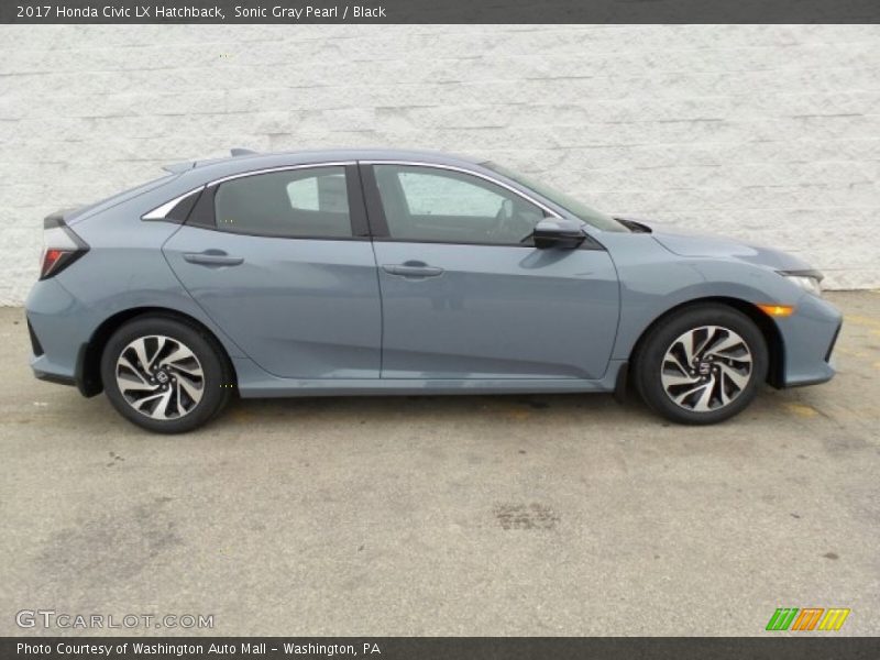  2017 Civic LX Hatchback Sonic Gray Pearl