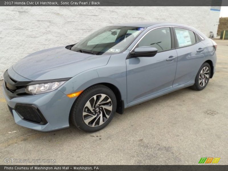  2017 Civic LX Hatchback Sonic Gray Pearl