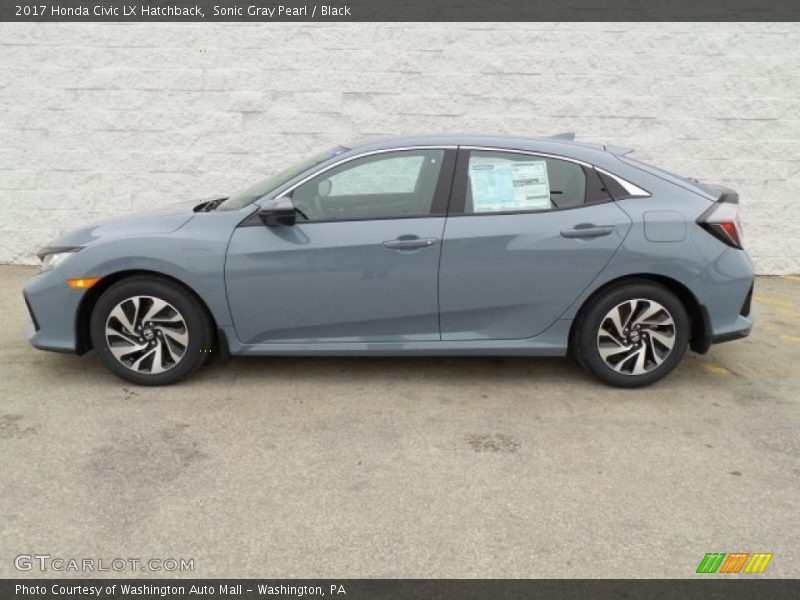  2017 Civic LX Hatchback Sonic Gray Pearl
