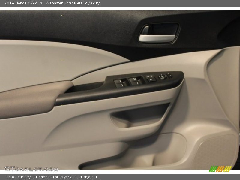 Alabaster Silver Metallic / Gray 2014 Honda CR-V LX