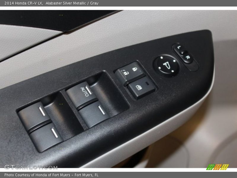 Alabaster Silver Metallic / Gray 2014 Honda CR-V LX