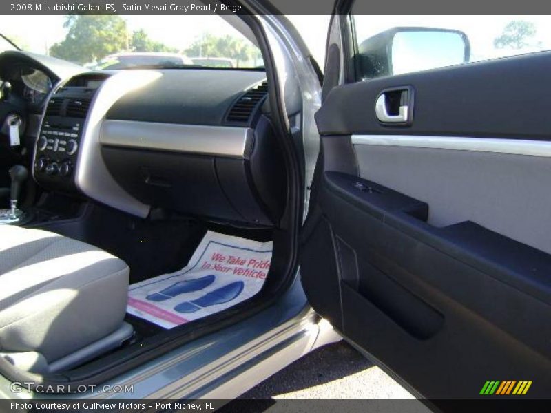 Satin Mesai Gray Pearl / Beige 2008 Mitsubishi Galant ES