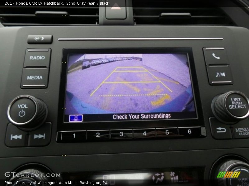 Controls of 2017 Civic LX Hatchback