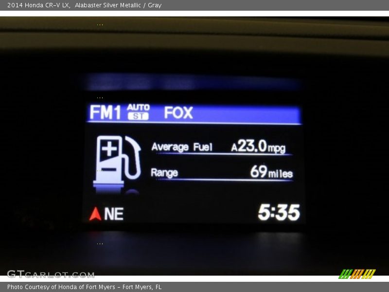 Alabaster Silver Metallic / Gray 2014 Honda CR-V LX