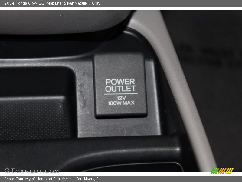 Alabaster Silver Metallic / Gray 2014 Honda CR-V LX