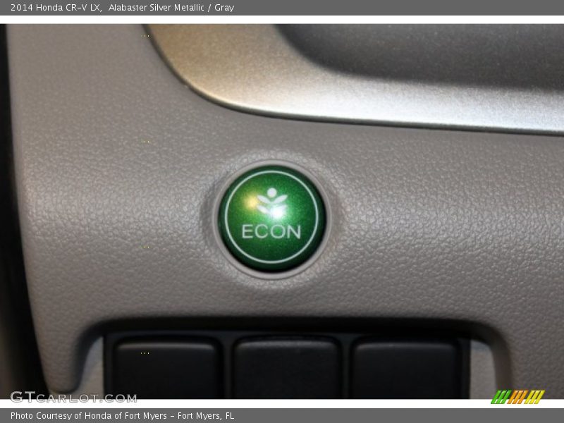 Alabaster Silver Metallic / Gray 2014 Honda CR-V LX