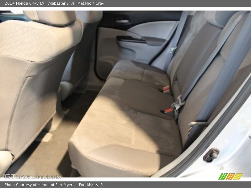Alabaster Silver Metallic / Gray 2014 Honda CR-V LX