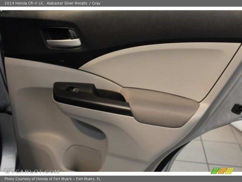 Alabaster Silver Metallic / Gray 2014 Honda CR-V LX