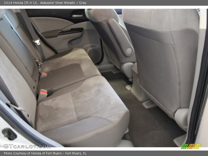 Alabaster Silver Metallic / Gray 2014 Honda CR-V LX