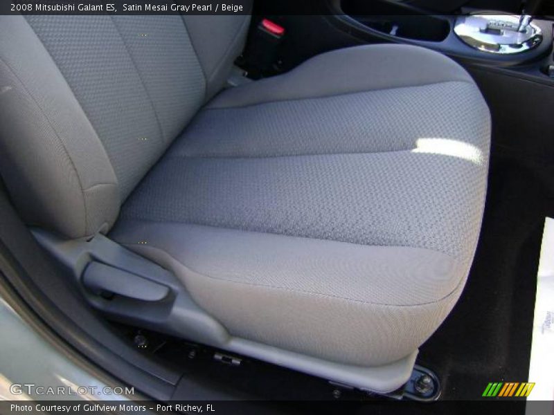 Satin Mesai Gray Pearl / Beige 2008 Mitsubishi Galant ES