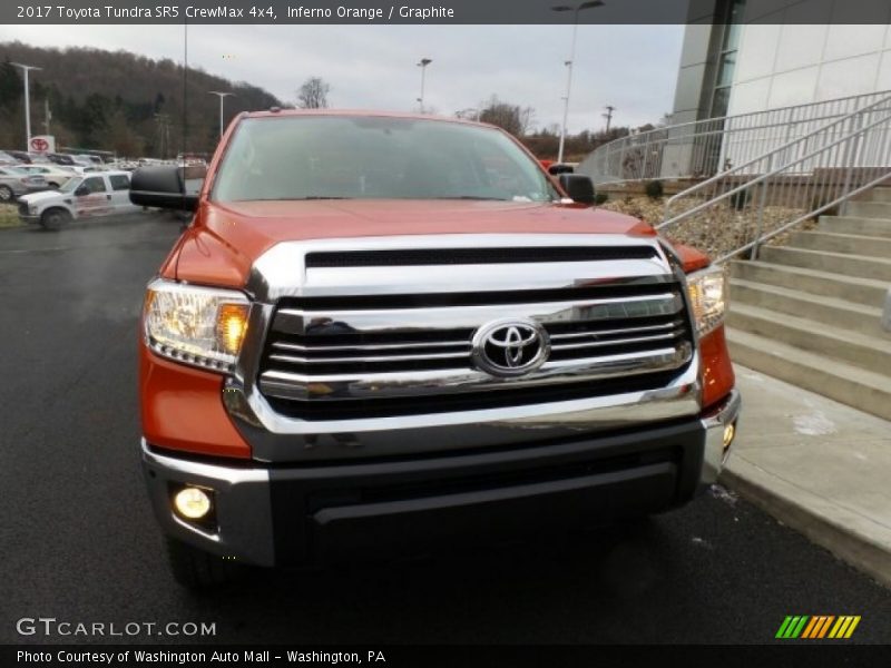 Inferno Orange / Graphite 2017 Toyota Tundra SR5 CrewMax 4x4