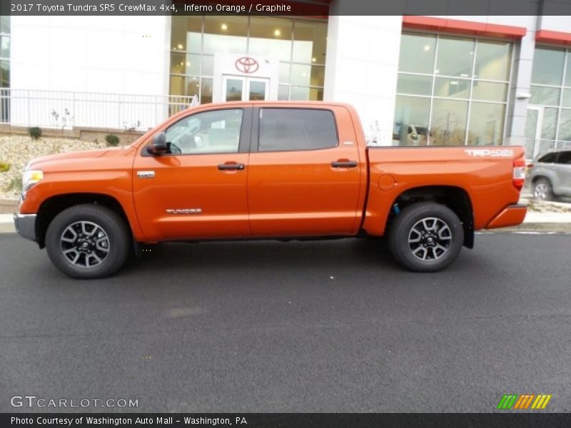  2017 Tundra SR5 CrewMax 4x4 Inferno Orange