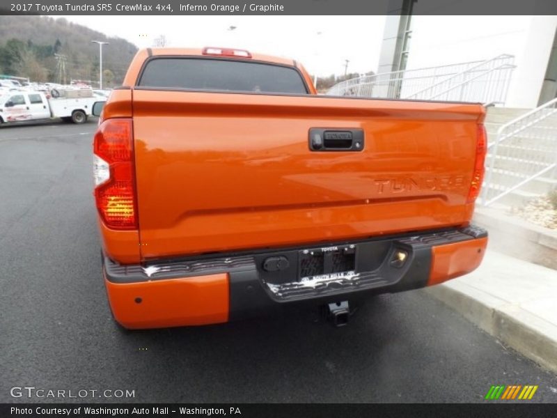 Inferno Orange / Graphite 2017 Toyota Tundra SR5 CrewMax 4x4