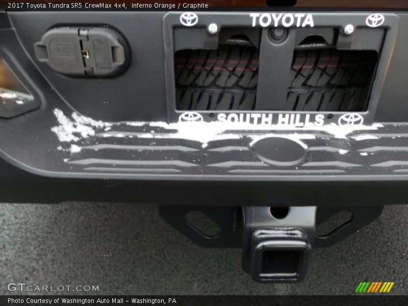 Inferno Orange / Graphite 2017 Toyota Tundra SR5 CrewMax 4x4