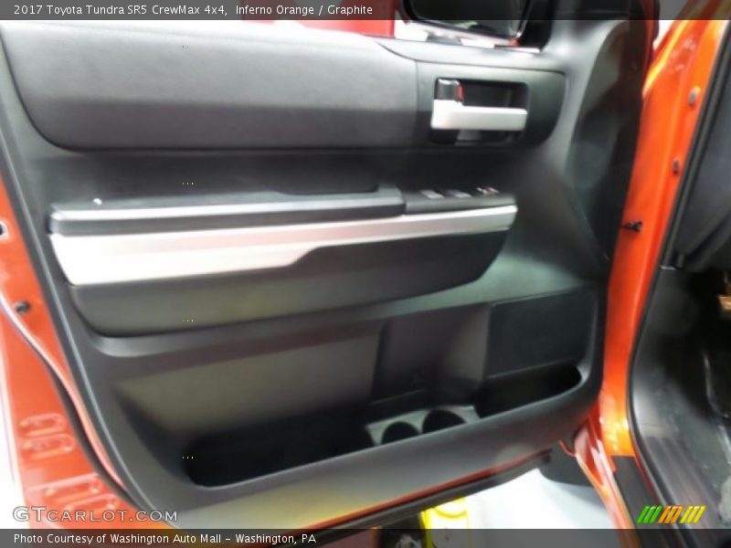 Inferno Orange / Graphite 2017 Toyota Tundra SR5 CrewMax 4x4