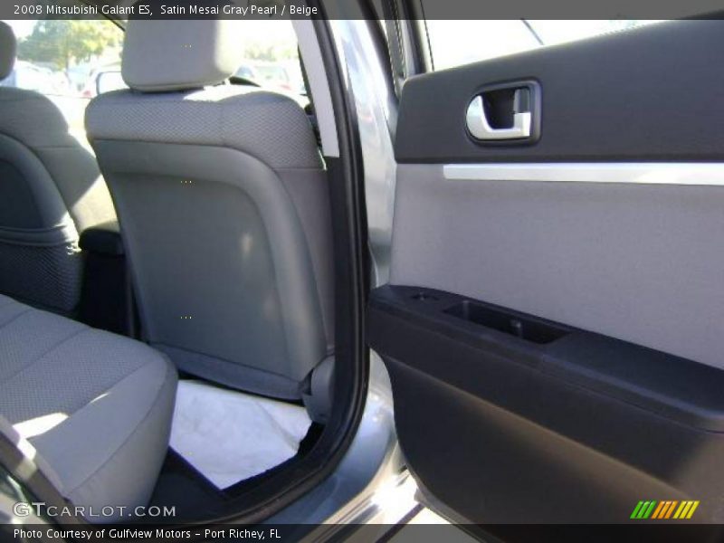 Satin Mesai Gray Pearl / Beige 2008 Mitsubishi Galant ES